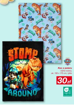Koc z polaru Paw Patrol Stomp Around promocja w KiK