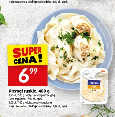 Pierogi ruskie Białecki Kuchnia promocja w Twój Market