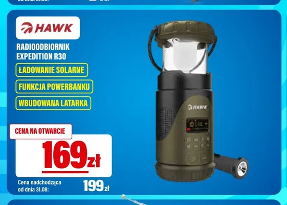 Radioodbiornik Hawk Expedition R30 promocja w RTV EURO AGD