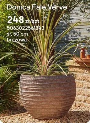 Donica Fale Verve promocja w Castorama