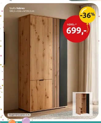 Szafa Vabres promocja w Black Red White