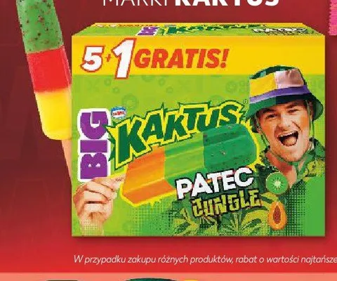 Lody Kaktus na patyku promocja w Kaufland
