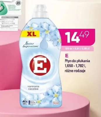 Płyn do płukania E Nectar Inspirations Harmonia Kwiatów promocja w Drogerie Koliber