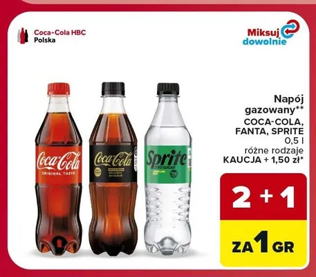 Napój gazowany Fanta promocja w Carrefour