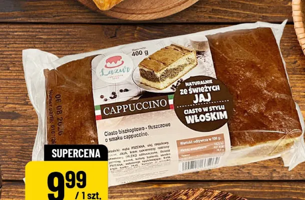Ciasto cappuccino Lazur promocja w POLOmarket
