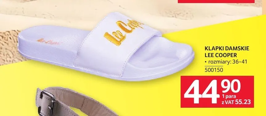Klapki damskie Lee Cooper promocja w Selgros