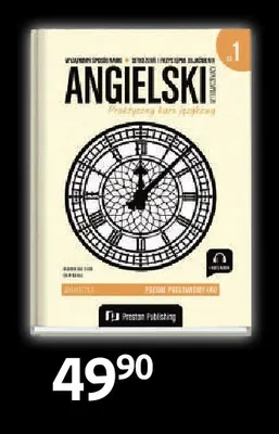 Książka Angielski Praktyczny kurs językowy Preston Publishing promocja w Empik