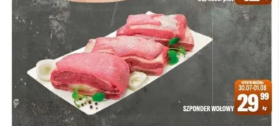 Szponder wołowy promocja w Tomi Markt