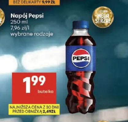Napój Pepsi promocja w Delikatesy Centrum