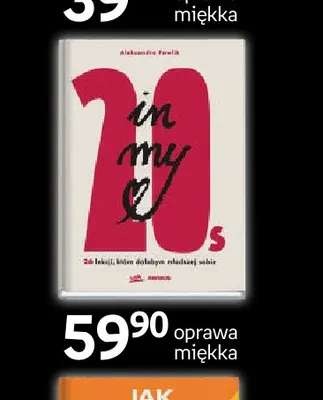 Książka In my 20s Aleksandra Pawlik promocja w Empik