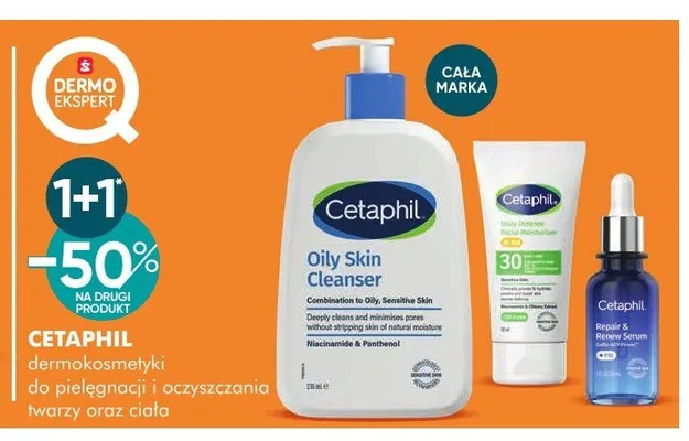 Dermokosmetyki Cetaphil promocja w Super-Pharm