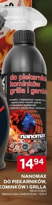 Preparat do czyszczenia piekarników kominków i grilla Nanomax promocja w Stokrotka