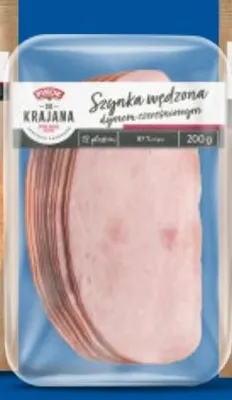 Szynka wędzona Pikok od Krajana promocja w Lidl
