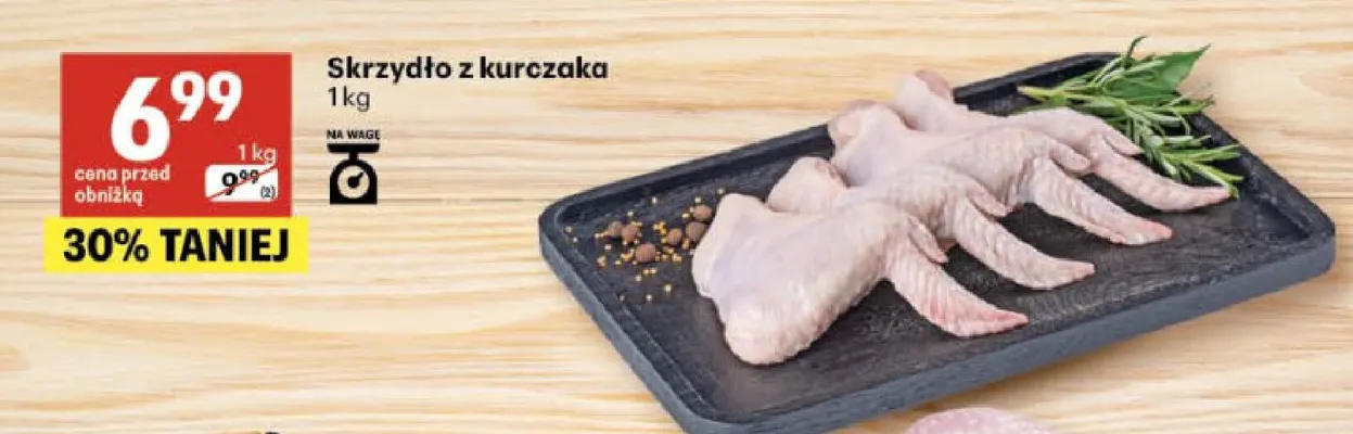 Skrzydło z kurczaka promocja w Delikatesy Centrum