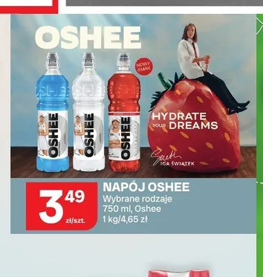 Napój Oshee promocja w Chorten