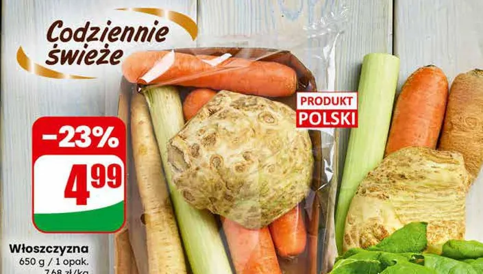Włoszczyzna promocja w Dino