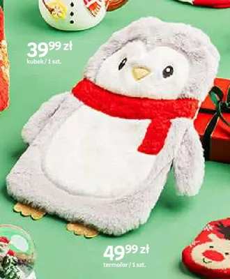 Termofor pingwin Santa's Factory promocja w Empik