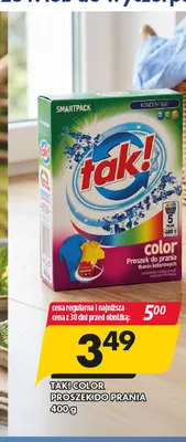 Proszek do prania Tak! Color promocja w Prymus AGD