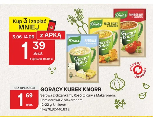 Gorący Kubek Knorr promocja w Chorten