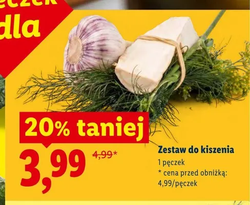 Zestaw do kiszenia Ryneczek Lidla promocja w Lidl