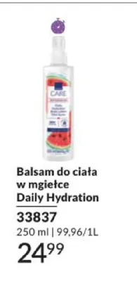 Balsam do ciała w mgiełce Avon Care Daily Hydration promocja w AVON