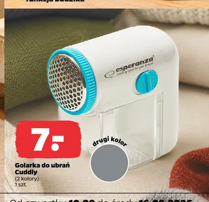 Golarka do ubrań Cuddly Esperanza promocja w Netto