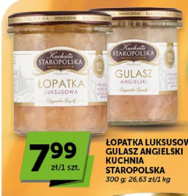 Gulasz angielski Kuchnia Staropolska promocja w Euro Sklep
