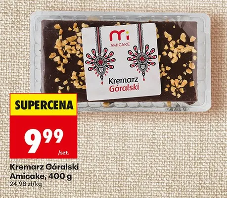 Ciasto Kremarz Góralski Amicake promocja w Biedronka