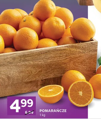 Pomarańcze promocja w Stokrotka