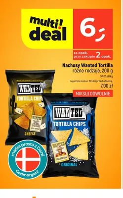 Nachosy Wanted Tortilla Original promocja w Dealz