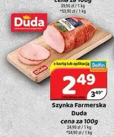 Szynka Farmerska Duda promocja w Delfin