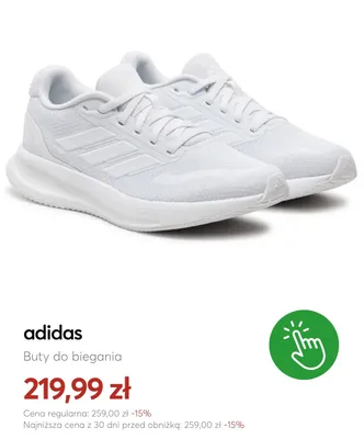 Buty do biegania Adidas promocja w eobuwie.pl