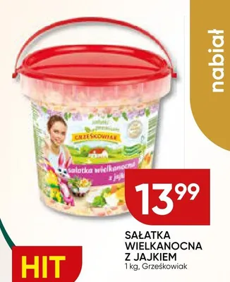 Sałatka wielkanocna z jajkiem promocja w Chata Polska