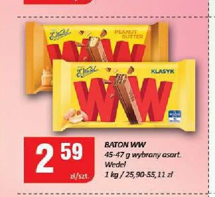 Baton WW Wedel promocja w Chorten