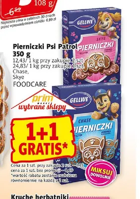 Pierniczki Psi Patrol Skye Gellwe promocja w Prim Market
