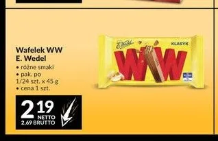 Wafelek WW E.Wedel promocja w Makro