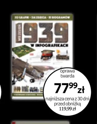 Książka 1939 w infografikach promocja w Empik