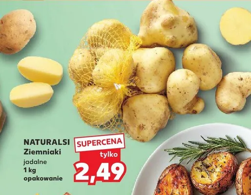 Ziemniaki jadalne 1 kg  promocja w Kaufland