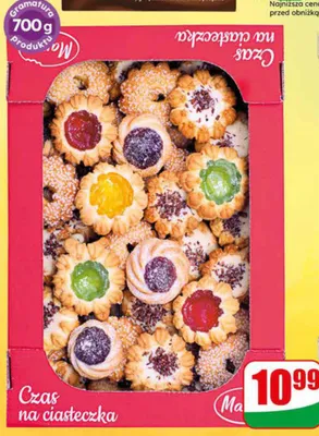 Ciastka mieszanka promocja w Dino