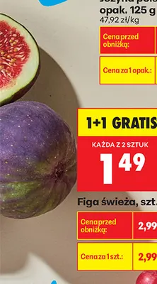 Figi świeże promocja w Biedronka