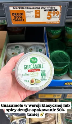 Guacamole spicy jalapeno promocja w Biedronka