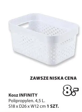 Kosz INFINITY promocja w Jysk