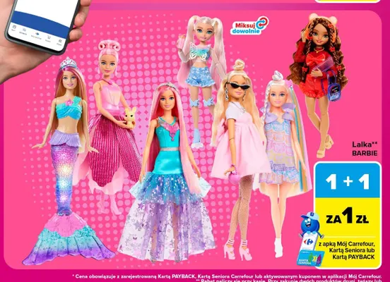 Lalka Barbie promocja w Carrefour