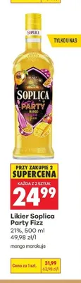 Likier Soplica Party Fizz mango marakuja 21% promocja w Biedronka