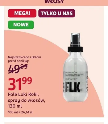 Spray do włosów Fale Loki Koki promocja w Rossmann