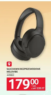 Słuchawki bezprzewodowe Melovibe promocja w Selgros