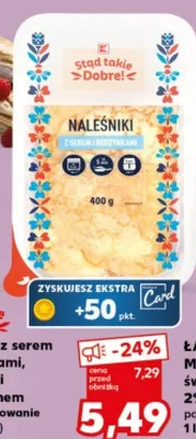 Naleśniki z jabłkami i cynamonem promocja w Kaufland