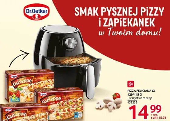 Pizza Feliciana XL Dr. Oetker 429/445 g wszystkie rodzaje promocja w Selgros