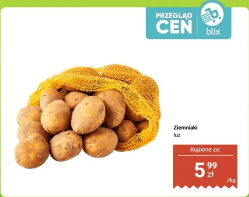 Ziemniaki  promocja w Dino