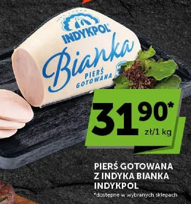 Pierś gotowana z indyka Bianka Indykpol promocja w ABC